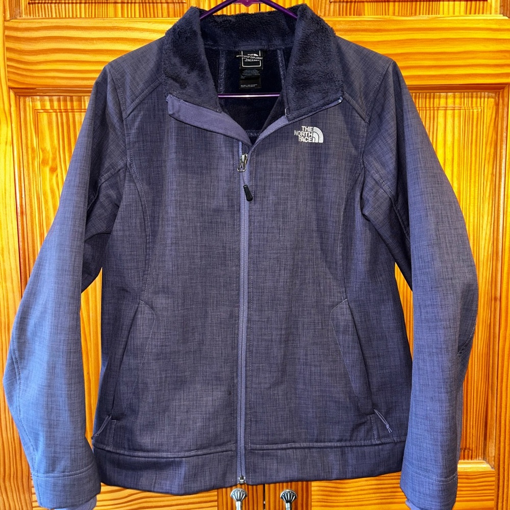 The North Face Dark Purple Fleece Jacket